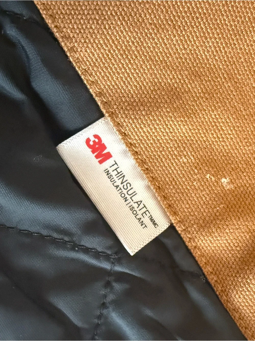 Carhartt J130 jacket M brown 3 warmest rating 3M thinsulate lined
